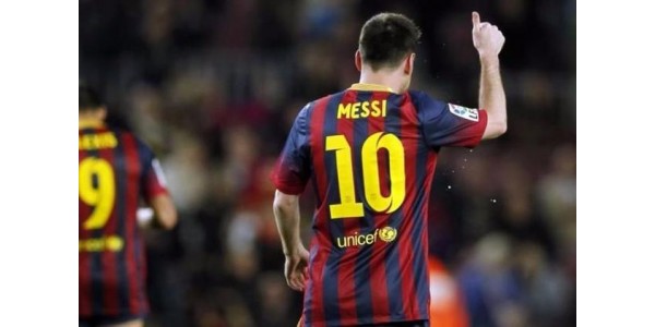 A importância da camisa Messi No. 10 em Barcelona